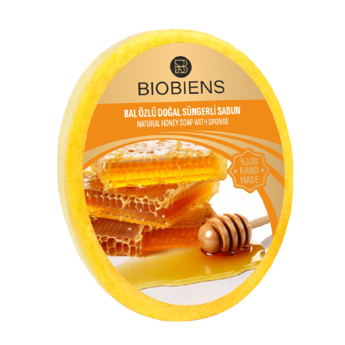 BioBiens Bal zl Doal Sngerli Sabun 135gr